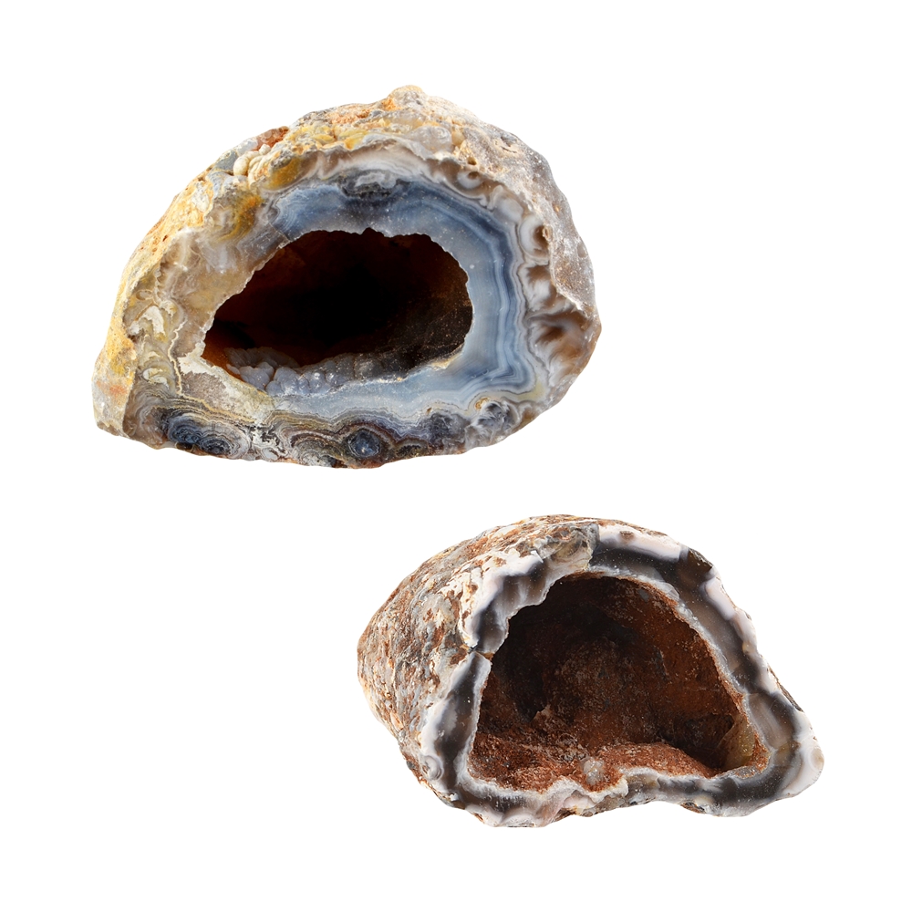 Agate baby geodes, 2,5 to 5cm (1 kg/VE)