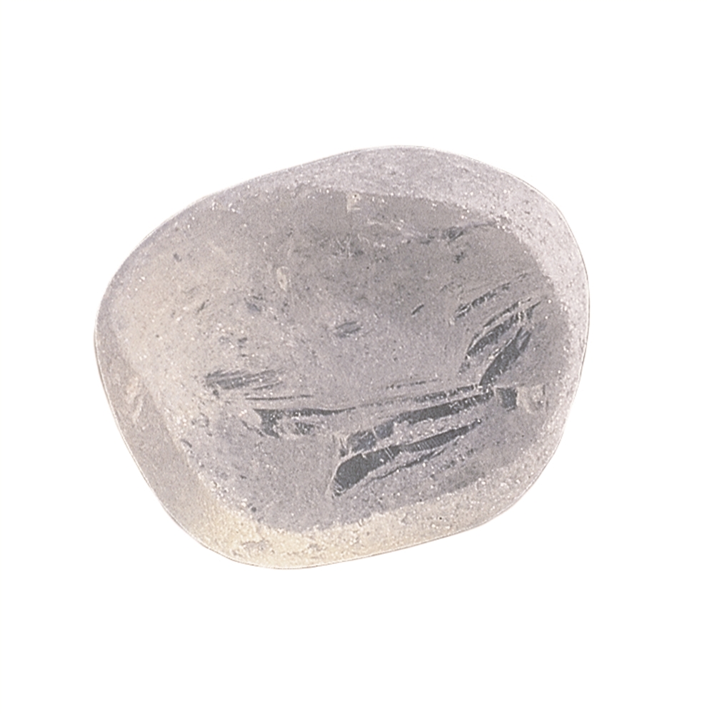 Pierre roulée Cristal de roche, 3,0 - 4,0cm (Galet de fenêtre)