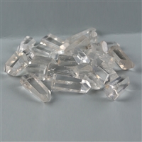 Pointes Cristal de roche (polies), 2,0 - 6,0cm (0,5kg/VE)