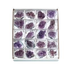 0901201020 Steps Amethyst (Brazil), 04 - 05cm (20 pcs./VE) | gems, healing stones & jewelry