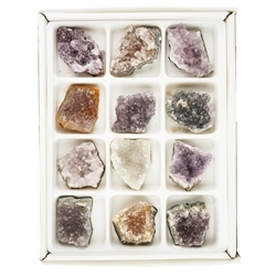 0901201110 Steps Amethyst (Uruguay) C, 05cm (12 pcs./VU) | wholesaler gems & healing stones