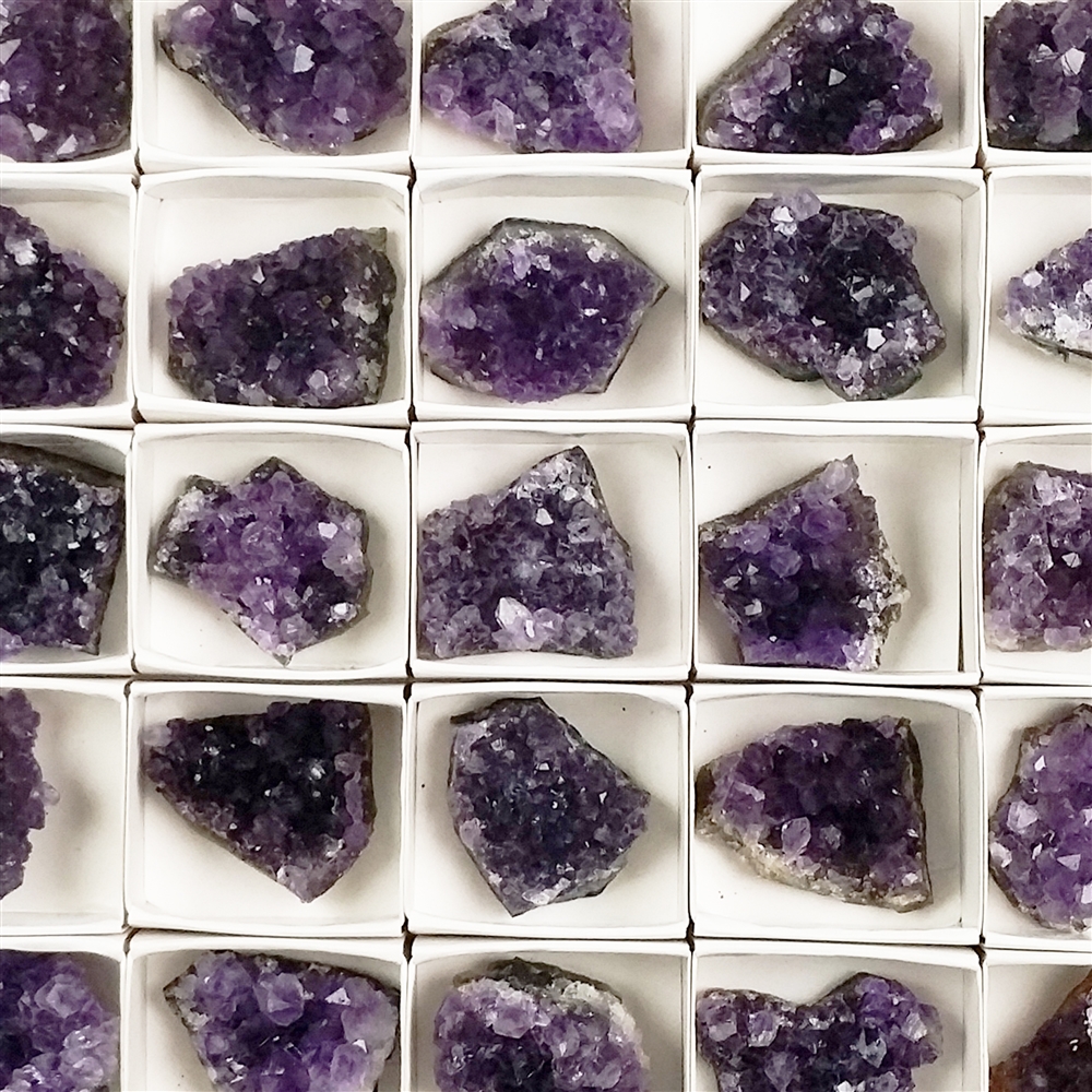 Clusters Amethyst (Uruguay) AB, 03cm (30 pcs./ PU)