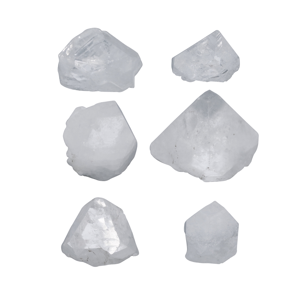 Apophyllite crystals, 1,5 - 3,0cm