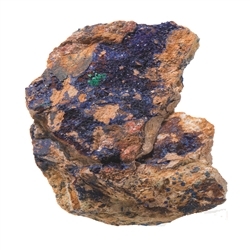 0903251001 Azurite on matrix (Morocco), 07 - 10cm | Schreier gems, healing stones & jewelry