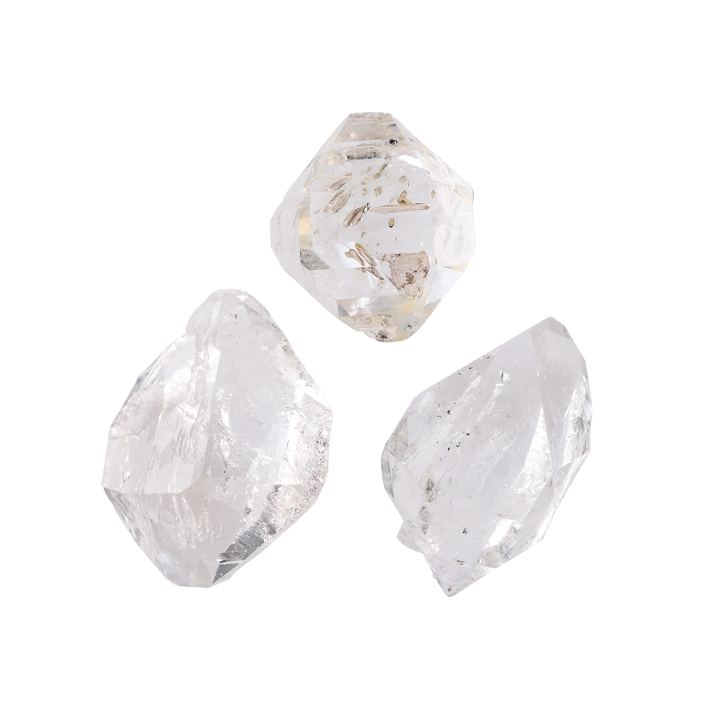 090350010 Crystal Herkimer type (Pakistan), 10-12mm | wholesaler gems & healing stones