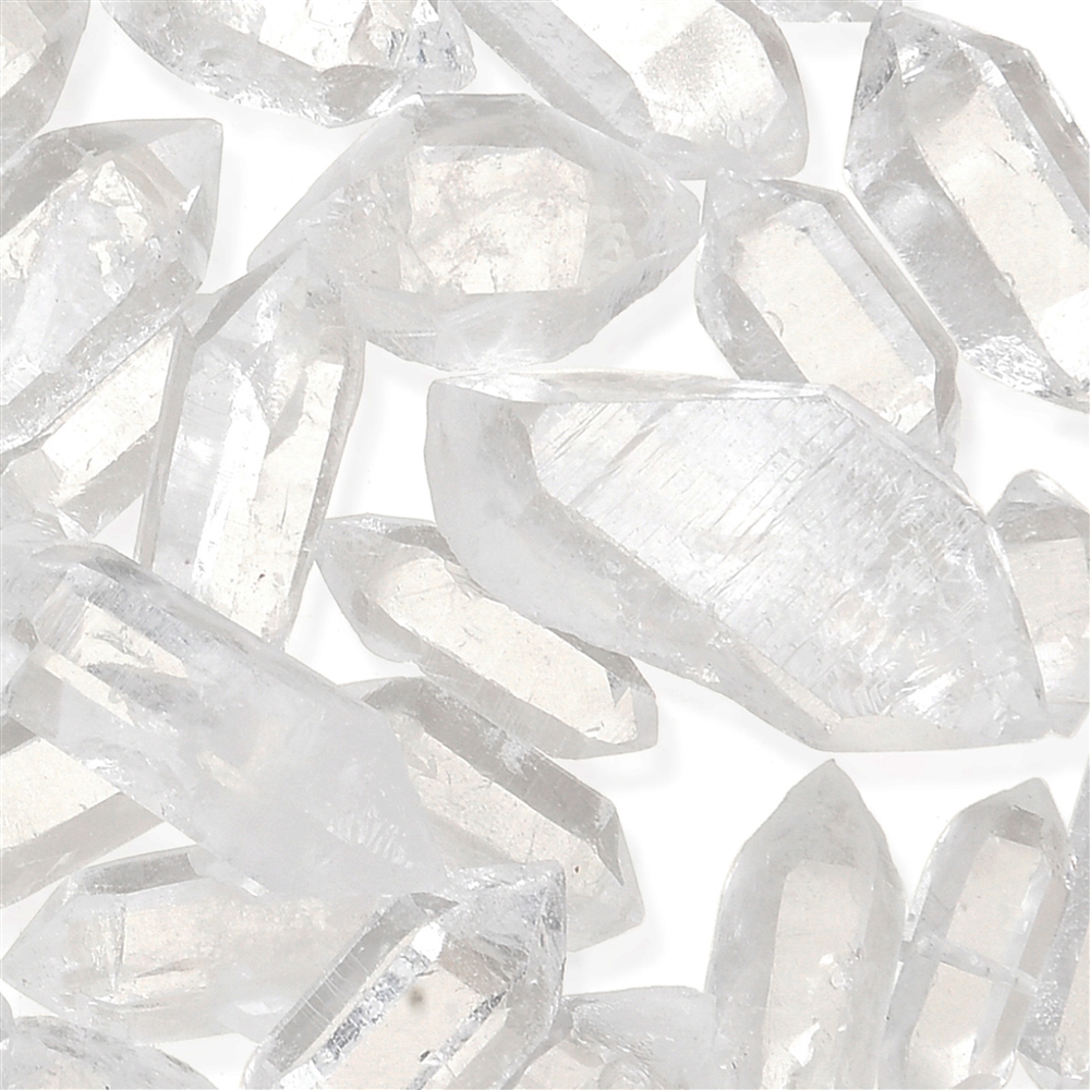 Kristalle Herkimer (Brasilien), 1,5 - 2,8cm (100 g/VE)