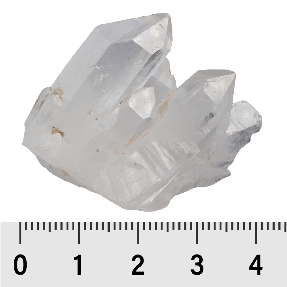 Clusters, Points, Faden Quartz Rock Crystal, 04 - 06cm (35 pcs./ PU)