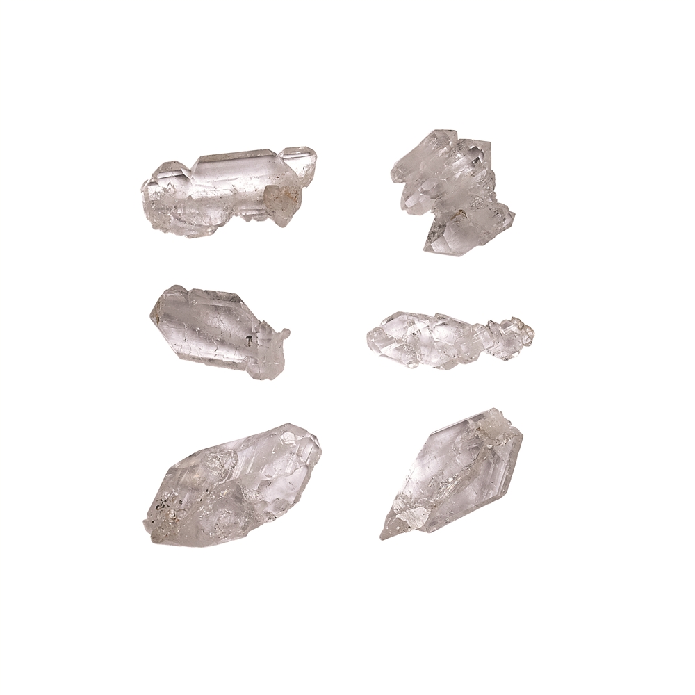 Faden-quartz, env. 05 - 15g (6 pcs/unité)