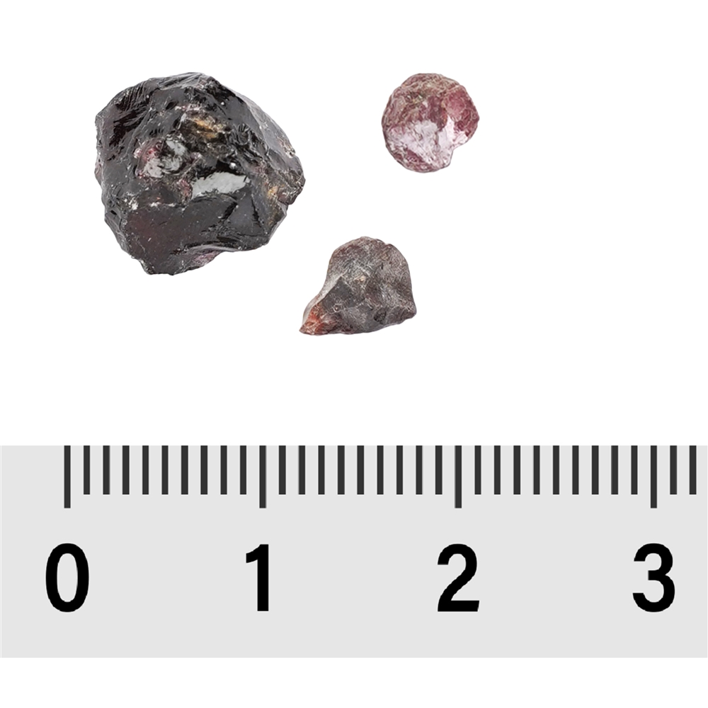 Rohstücke Granat,  0,8 - 2,0cm (100g/VE)