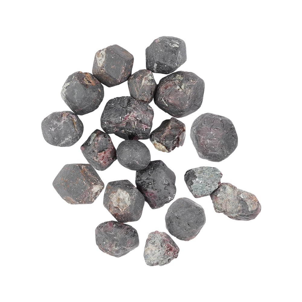 Rohkristalle Granat, 1,5 - 1,8cm (100g/VE)