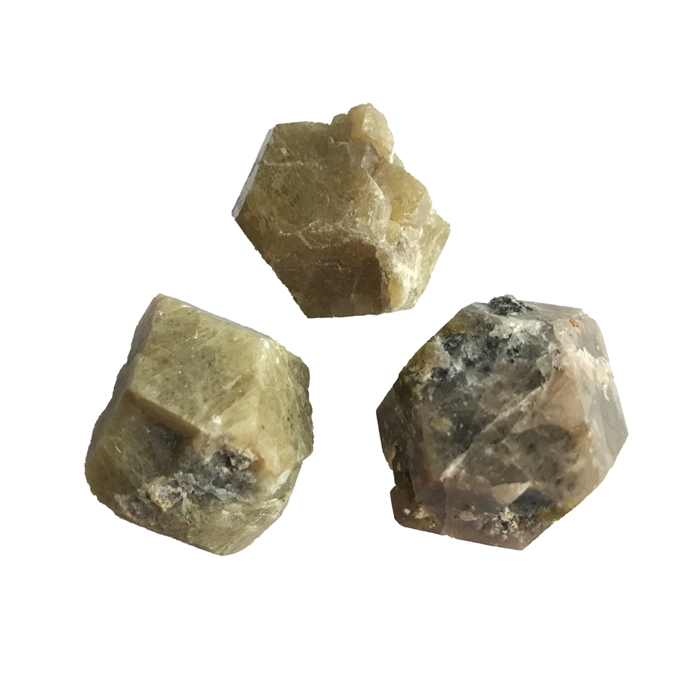 Cristalli Granato (Grossular), 3,0cm (3 pz./VE)