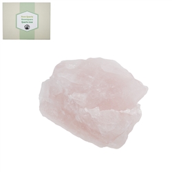 0913302000 Mini-Flat Rohsteine Rosenquarz, 3,0 - 4,5cm (12 - 15 St./VE) | Marco Schreier
