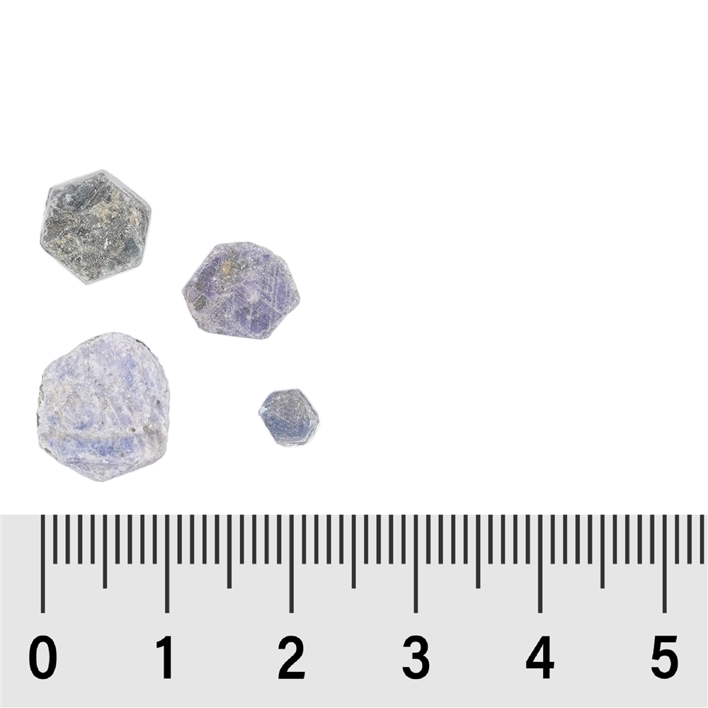 Cristalli di zaffiro, 1,0 - 2,0 cm (100 g)