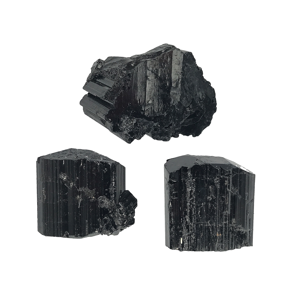 Piedras en bruto Turmalina negra (chorlo), 080-100g