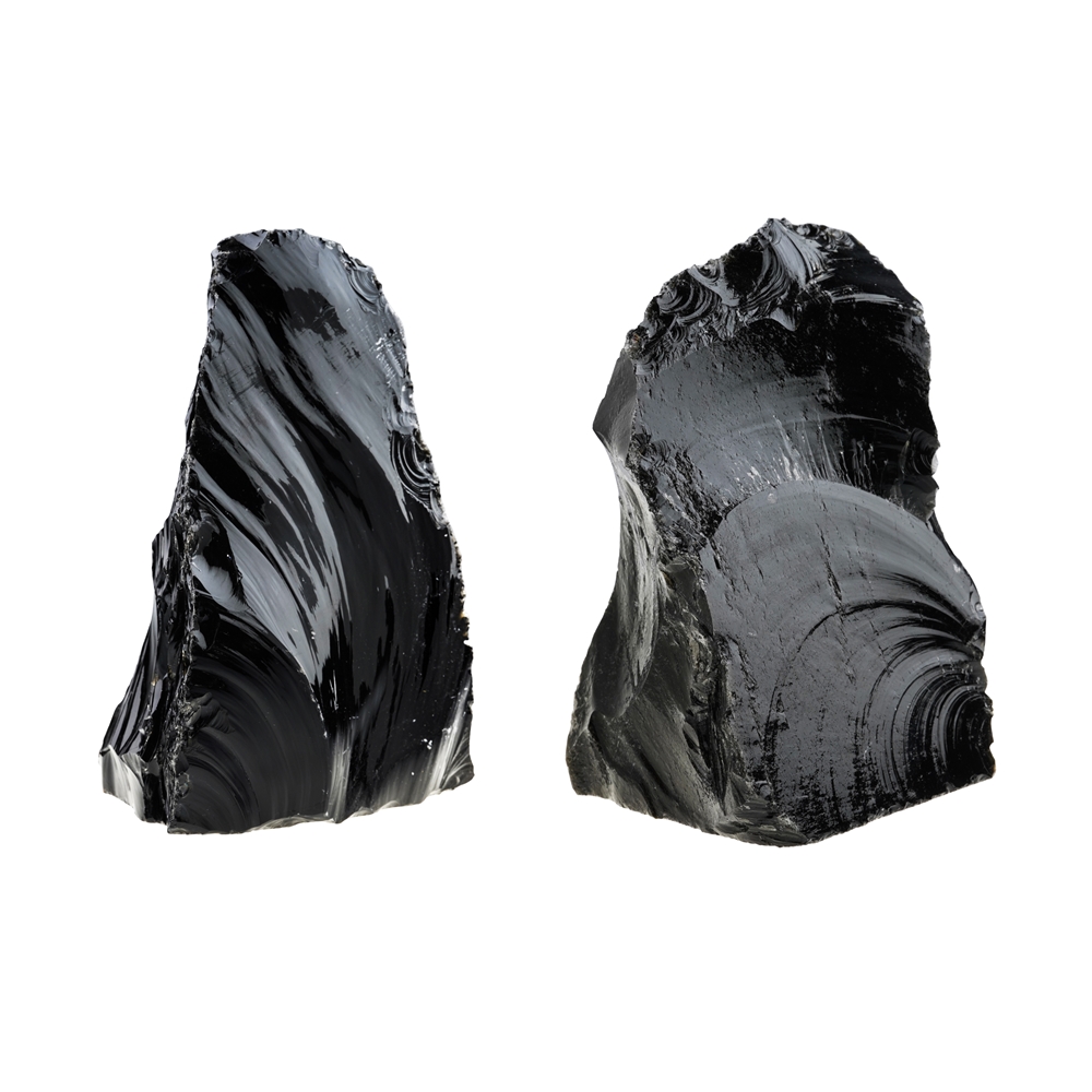 Rohstein Obsidian (schwarz), 1,0 - 3,0kg/St.