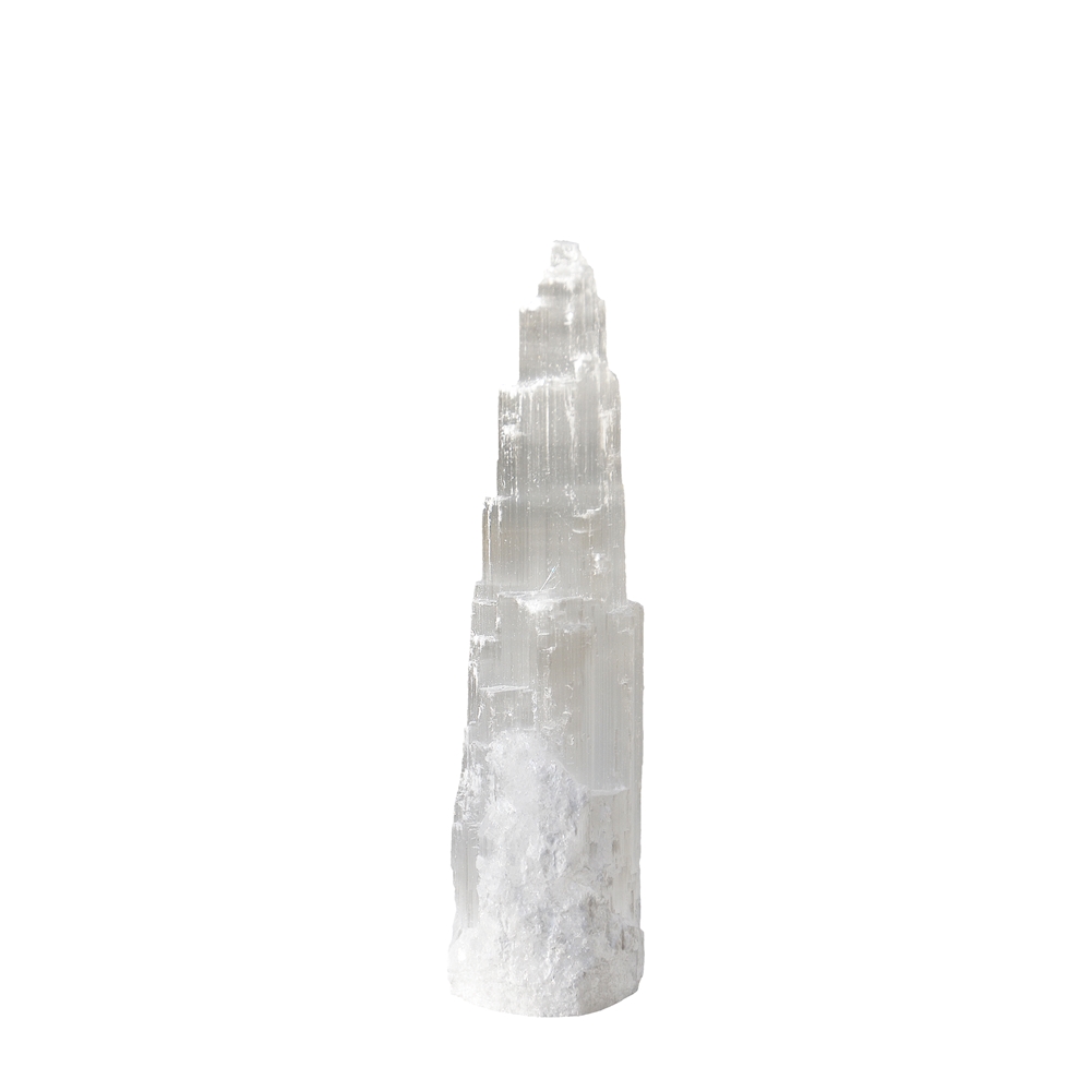 Selenite with stand, 20cm