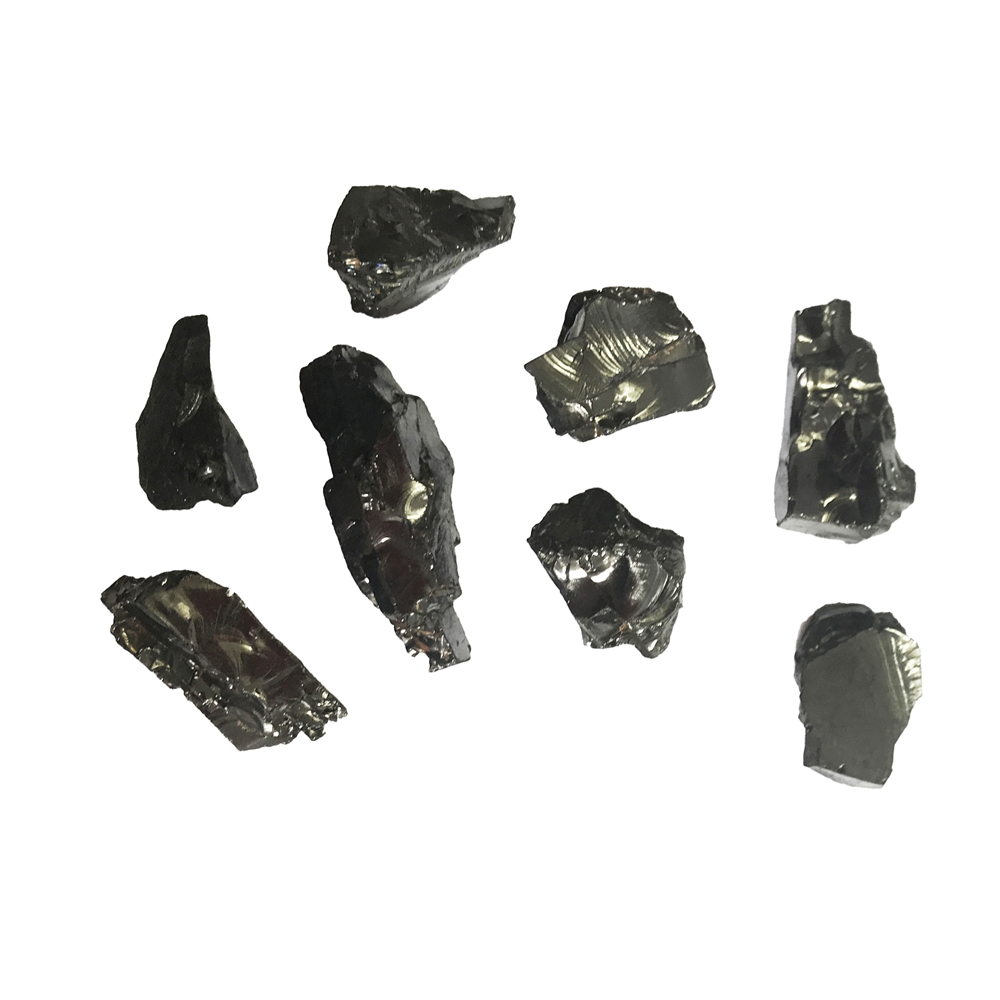 Schungite brute (jungite noble), 01 - 02cm (100g/UV)