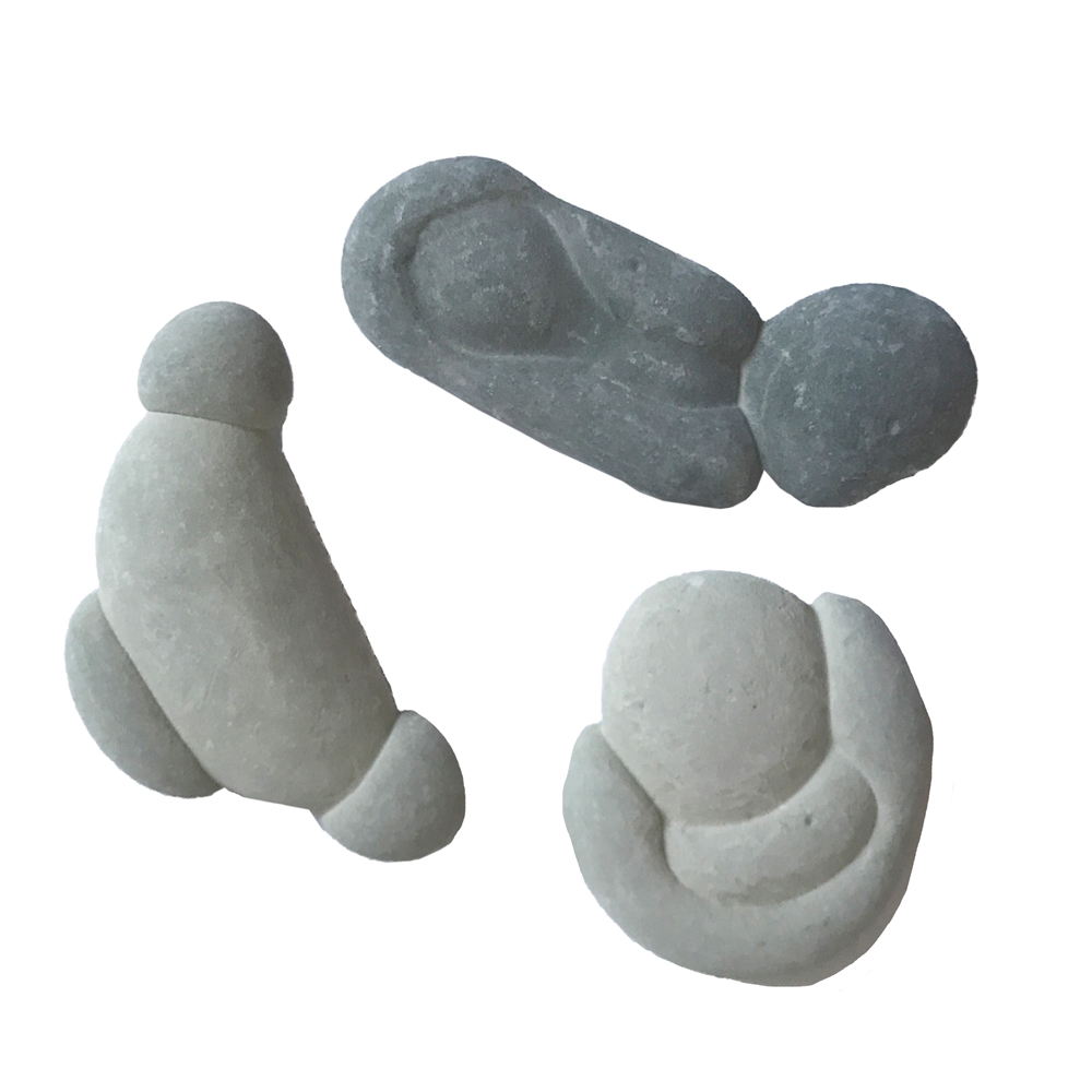 Pietre di fata (Fairy Stone) con certificato in astuccio, 1,5 - 2,0 cm