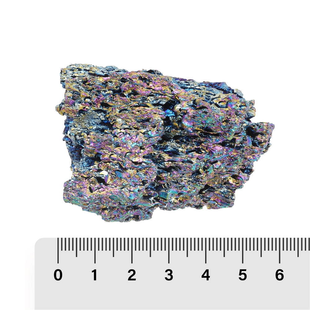 Mini-Flat Rohkristalle Aura-Siliziumkarbit, 5 - 7cm (10 - 12 St./VE) | Marco Schreier