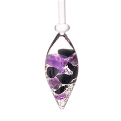 1000006242 VitaJuwel "Guardian (Tourmaline (black), Amethyst, Rock Crystal) | Marco Schreier