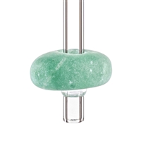 VitaJuwel Crystal Straw-Set (paille en verre avec pierre précieuse)