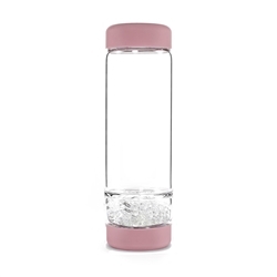 1000008012 Vita jewel inu! Bottle Blossom Rose with Rock Crystal | Marco Schreier