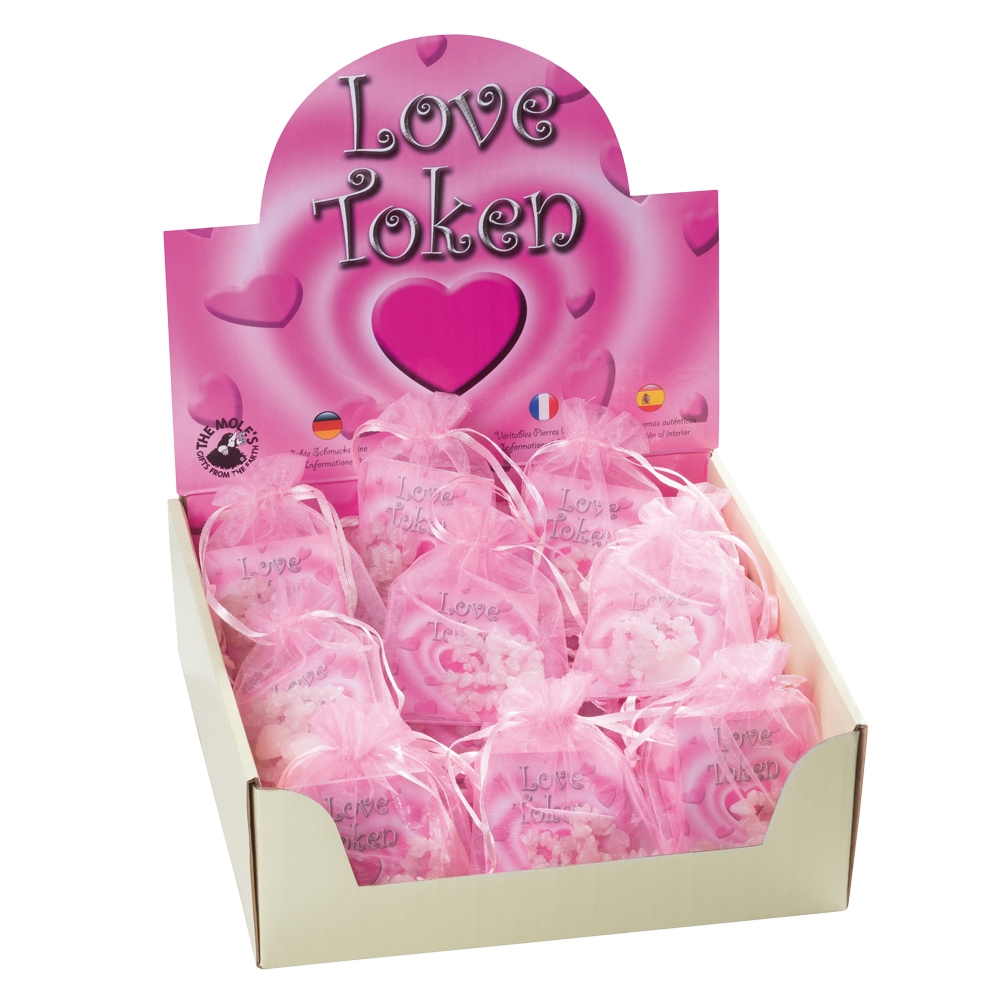 Présentoir en carton "Love Token" (36 sachets)