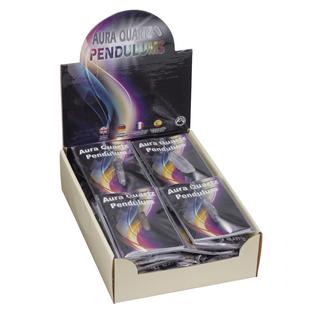 Cardboard display "Pendulum" Aura Quartz (24 cases)