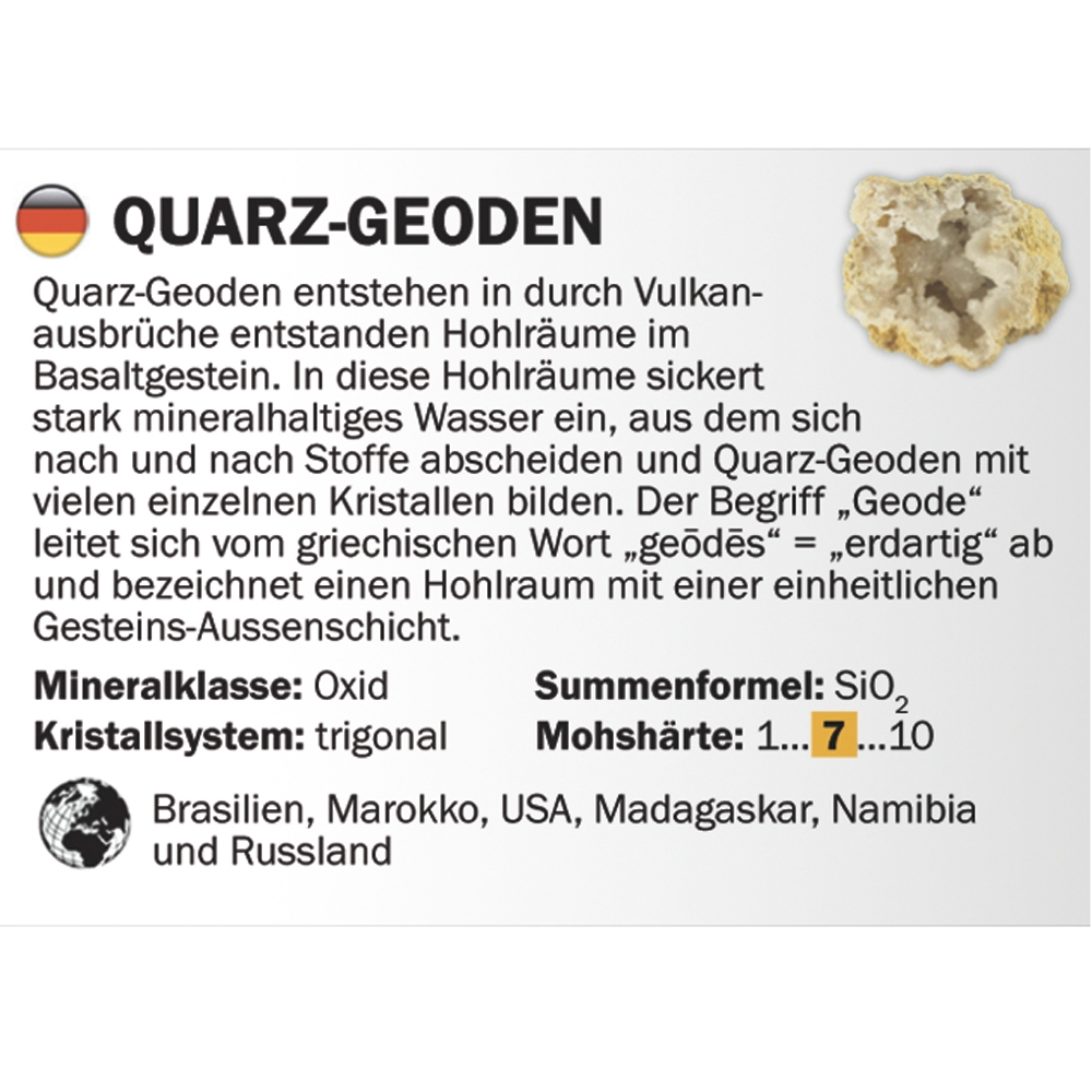 Espositore in cartone "Geodi dell'aura" (32 scatole) | Marco Schreier