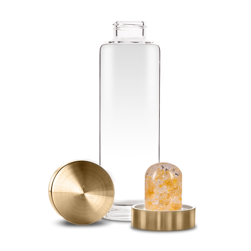 Nouveau : VitaJuwel ViA &quot;Enchanted : Star Babe&quot; (Cristal de roche, citrine, Or 24k) | Marco Schreier