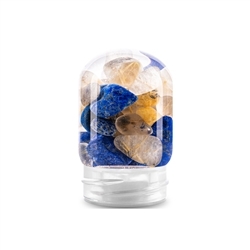 1000084108 VitaJuwel ViA "Inspiration" gemstone module (Lapis Lazuli, Rutilated Quartz) | Marco Schreier