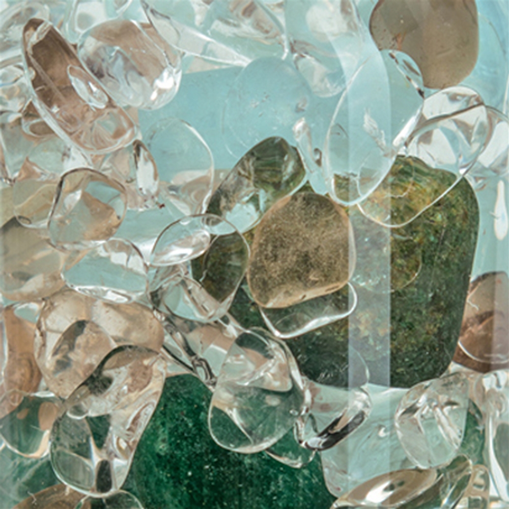 VitaJuwel ViA &quot;Forever Young&quot; (Jeunesse &#233;ternelle) (Aigue-marine, Quartz aventurine, Quartz fum&#233;, Cristal de roche) | Marco Schreier