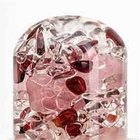 VitaJuwel ViA HEAT "Amore" (quarzo rosa, granato, cristallo di rocca)