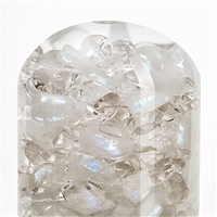  VitaJuwel ViA HEAT "Luna" (Labrodorite white, Rock Crystal)