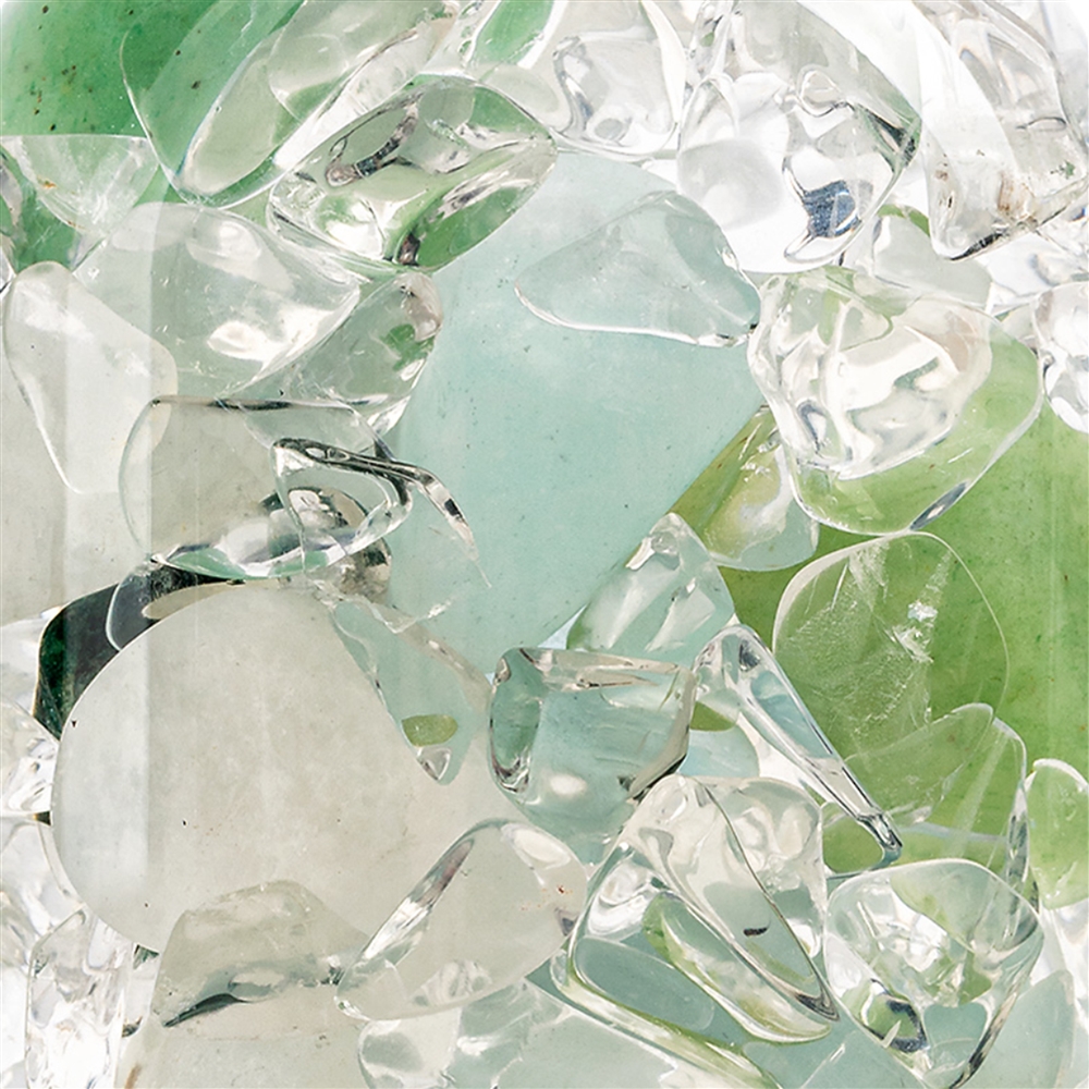 VitaJuwel ViA "Flow" module de pierres précieuses ((Aigue-marine, Aventurine, Labradorite (blanche), Cristal de roche)