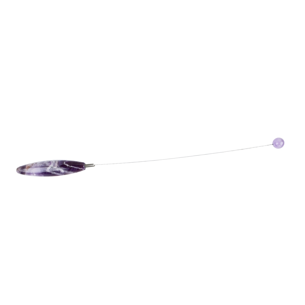 One Hand Rod Amethyst with insert