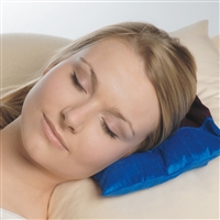 Gemstone pillow "Good Night Pillow" (amethyst and millet shells)