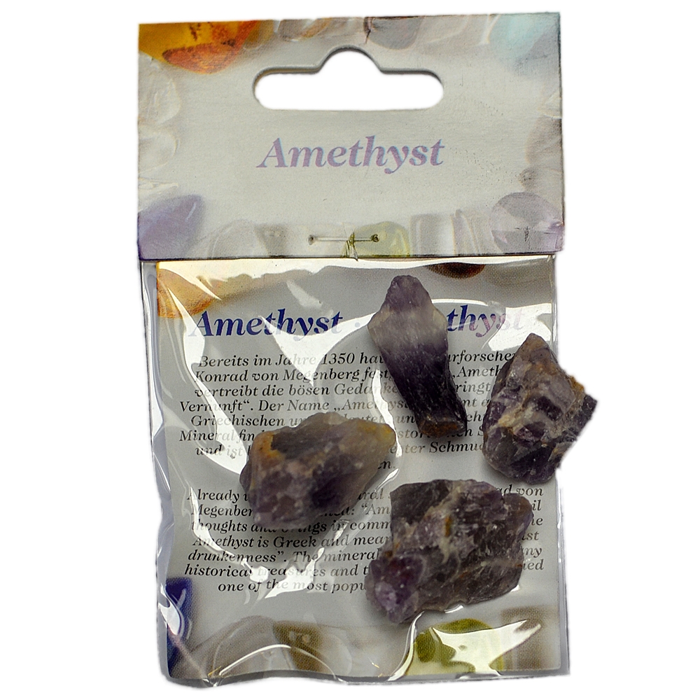 Small package, amethyst raw