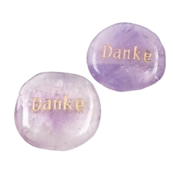 1001270601 Wunscherfüllungs-Stein "Danke", Amethyst | GH Edelsteine, Heilsteine & Schmuck