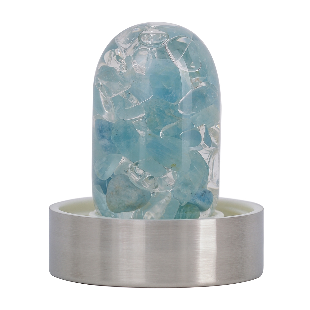 VitaJuwel ViA "Pureté intérieure" Module de pierres précieuses (Aigue-marine, Cristal de roche)