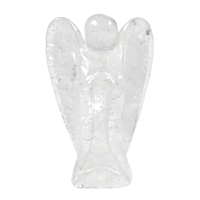 Guardian Angel Rock Crystal, 05cm (small), in pouch with enclosure