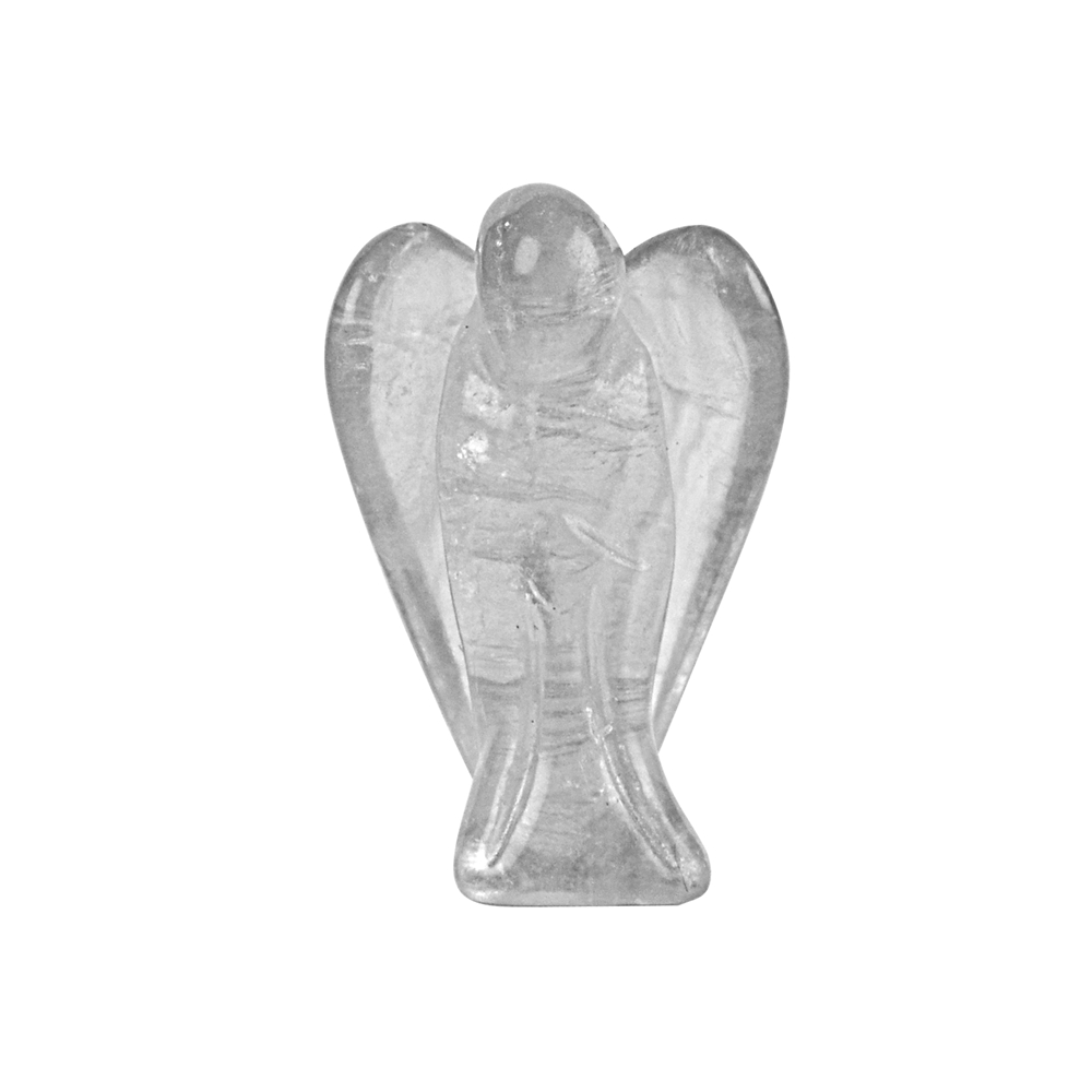 Cristal de roca Ángel de la guarda, 02,5 cm (mini mini), en bolsa con inserto