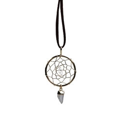 1003570521 Dreamcatcher with Rock Crystal | minerals trade - gems, healing stones & jewelry