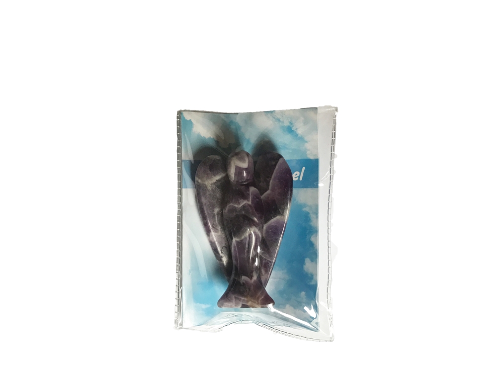 Guardian Angel Fluorite, 07,5cm (large), in pouch with enclosure