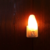 Lampe de sel "Rocher" veilleuse, 13cm / 0,34kg, prise électrique