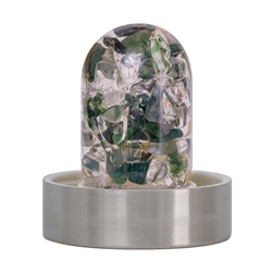 1011484101 VitaJuwel ViA "Tea Time" gemstone module (Moss Agate, Rock Crystal) | Marco Schreier