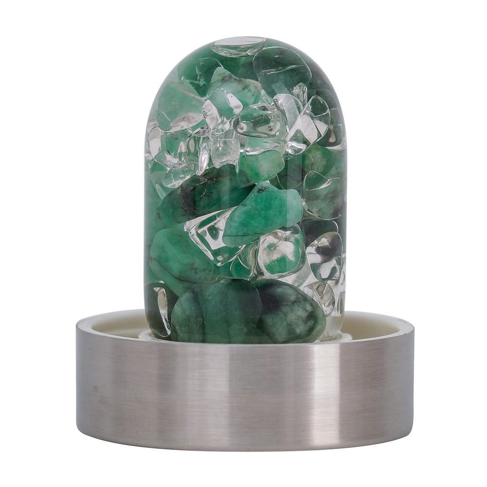 Modulo gemmato VitaJuwel ViA "Vitalità/Rigenerazione (smeraldo, cristallo di rocca)
