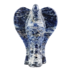 1014603754 Angelo custode in sodalite, 15 cm | Gemme Schreier, pietre curative e gioielli