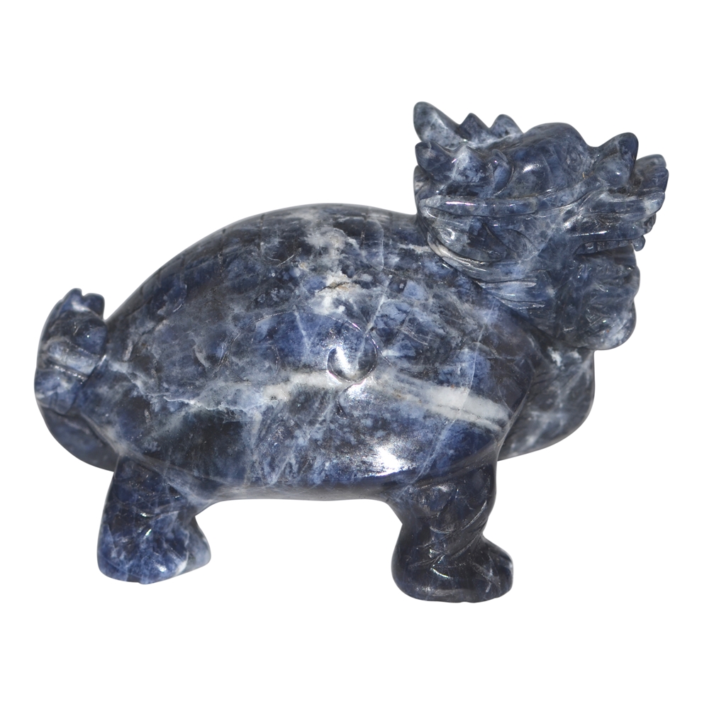 Dragon turtle, Sodalite, 08,5cm
