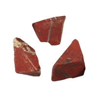 Wassersteine Jaspis (rot) in Metall-Geschenkdose
